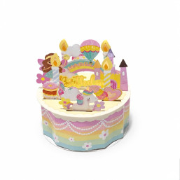 3D Birthday Cake Pop-up Card